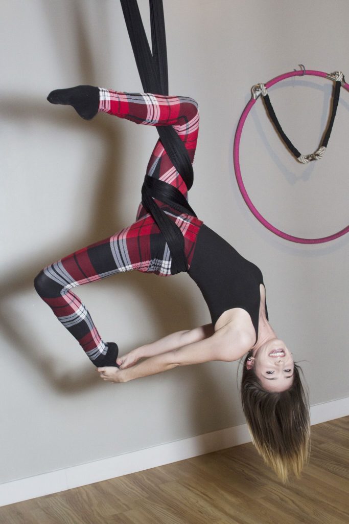 Flying High: Aerial Yoga. Surrender to the force of gravity and…, by inKin  Social Fitness