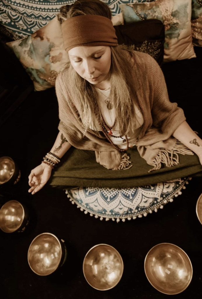 Sound Bath Cherry Blossom Aerial Dance Studio